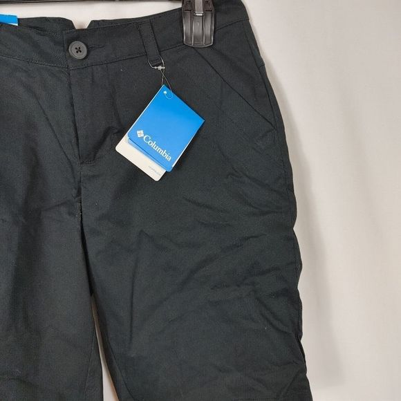 NWT Women’s Size 6 Columbia Kenzie Cove Black Bermuda Shorts 11" Inseam.Waist 1 - Picture 4 of 9